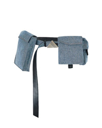Ceinture en denim vintage - Vintage Blue