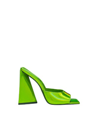 Mules Devon 110 vernies - Lime