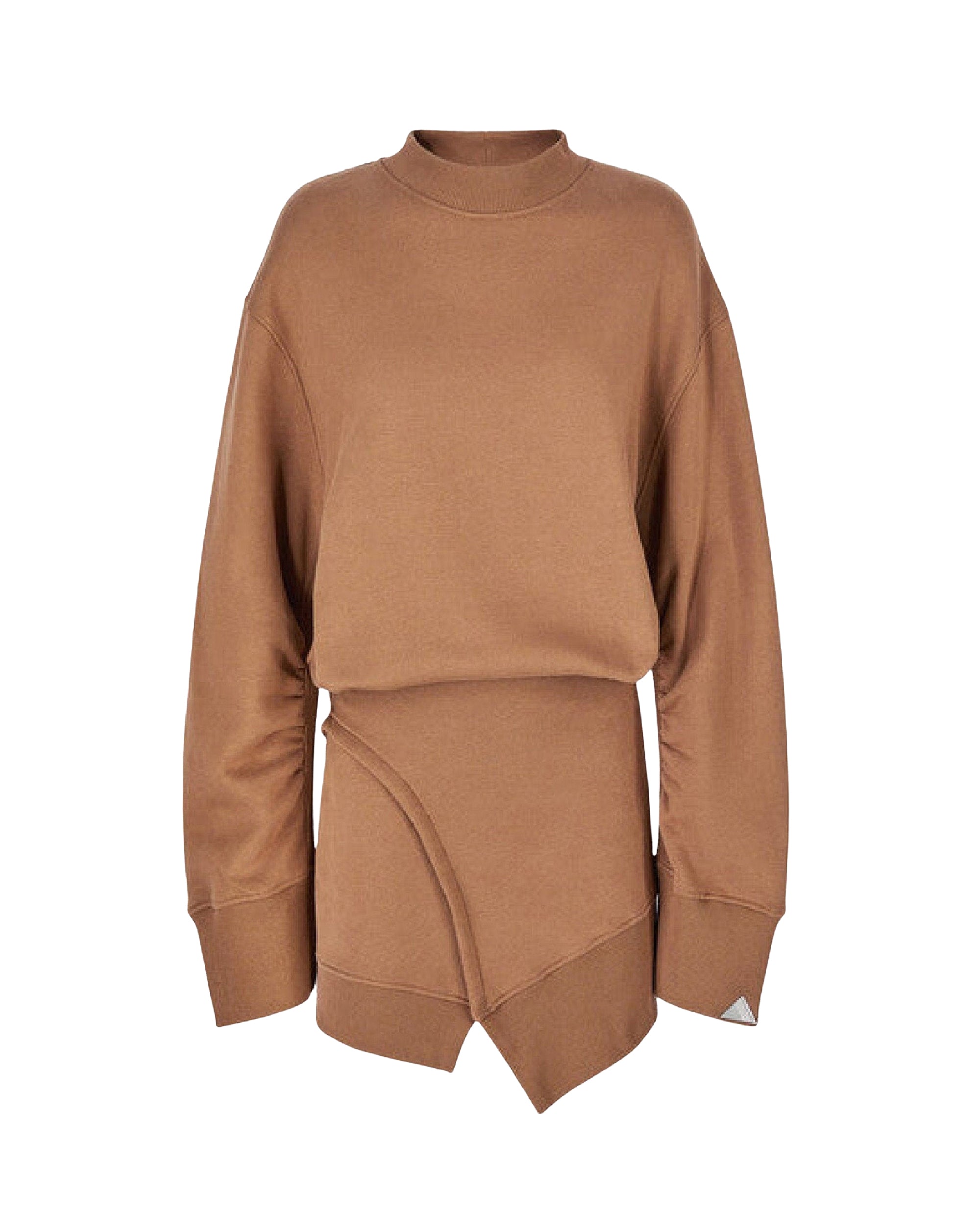 Mini robe Ivory asymétrique - Camel