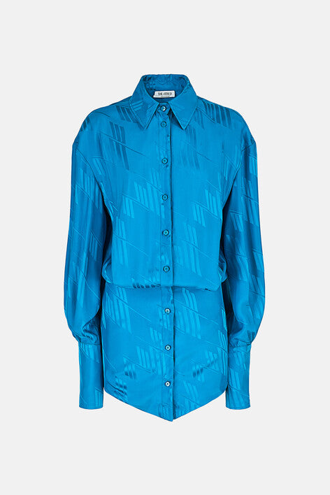 Silvye mini dress - Capri blue