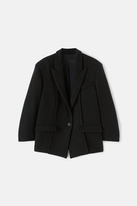 Glen short coat - Black
