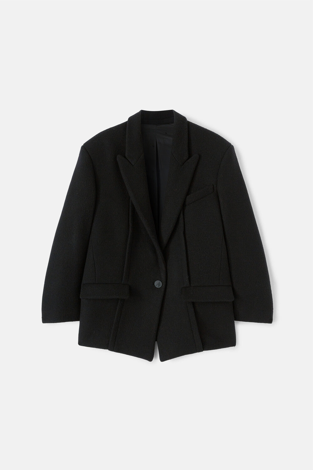 Glen short coat - Black