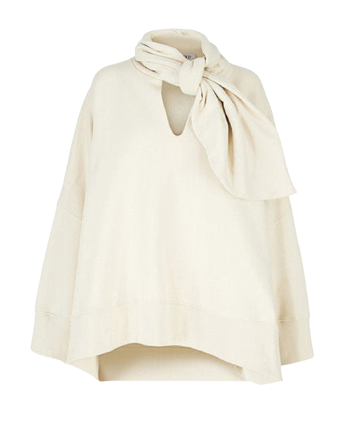 Veste imperméable oversize en polaire - Ivory