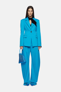 Blue blazer - Capri blue