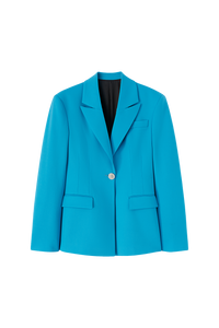 Blue blazer - Capri blue