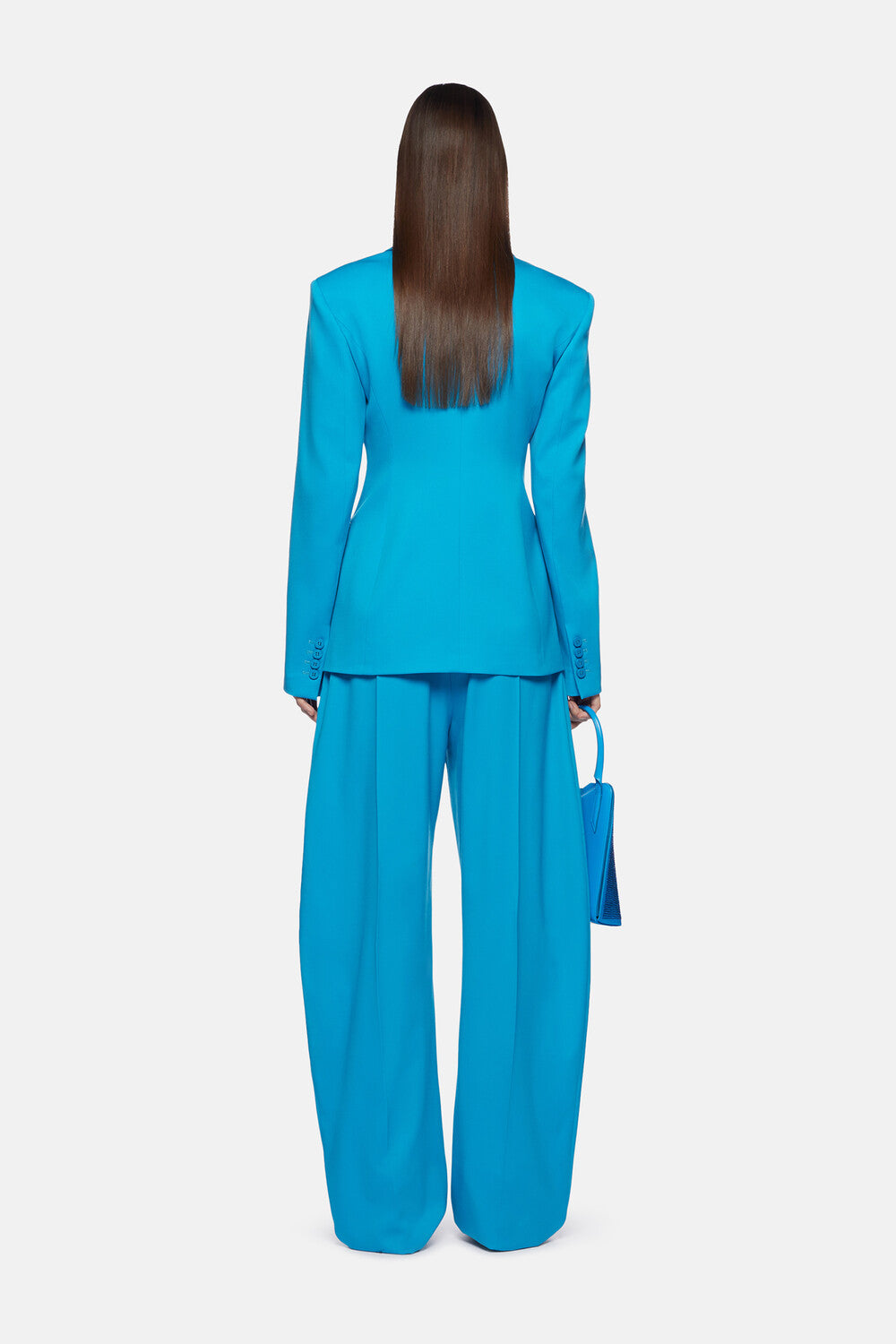 Blue blazer - Capri blue