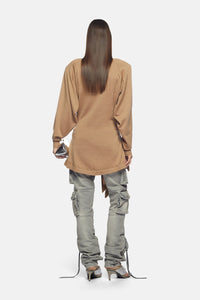 Essie long pants - GREY
