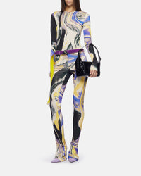 Pantalon long en lycra imprimé - Lavander & Sunflower