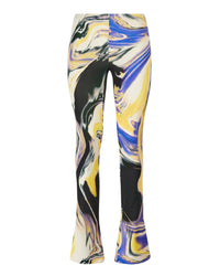 Pantalon long en lycra imprimé - Lavander & Sunflower