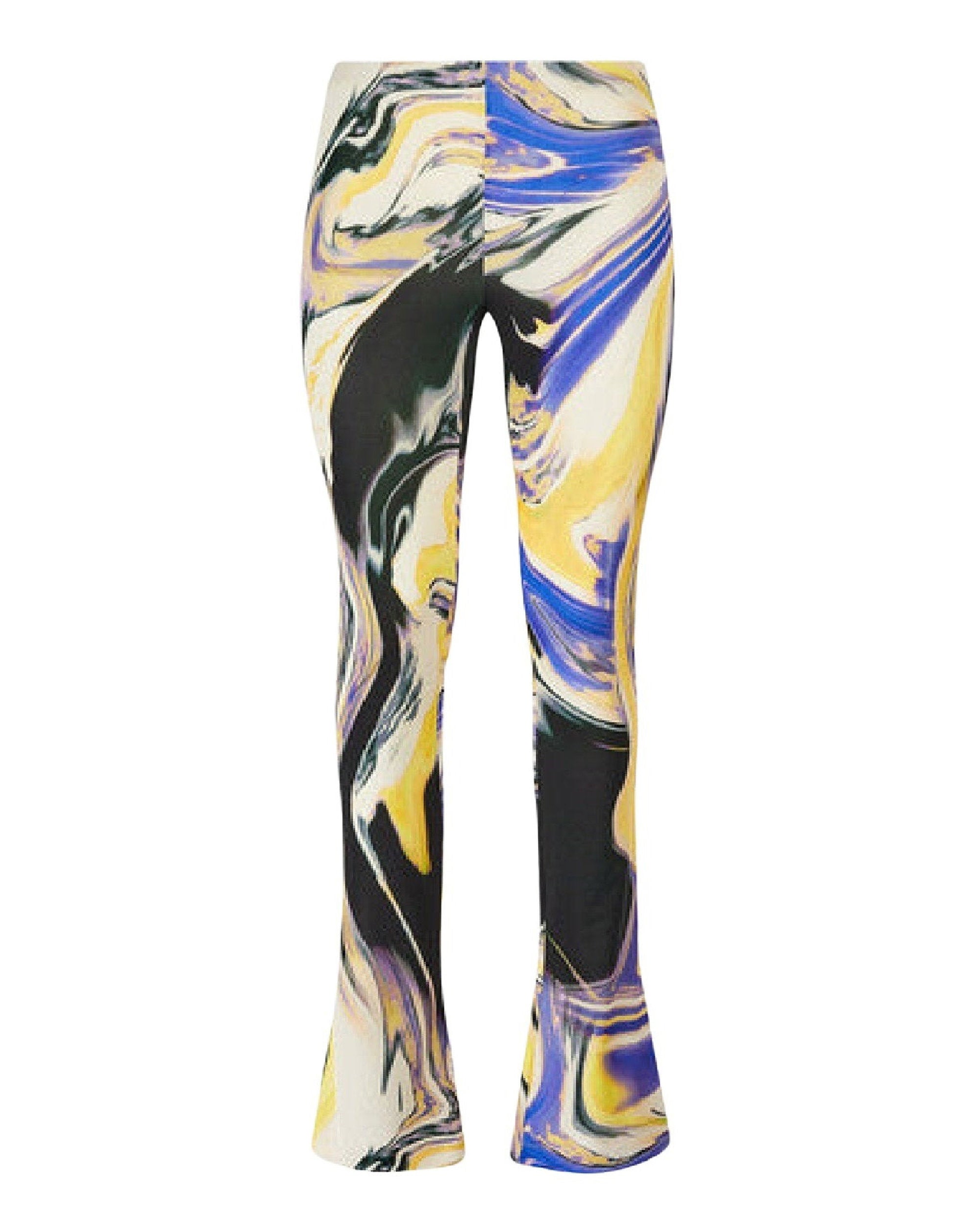 Pantalon long en lycra imprimé - Lavander & Sunflower