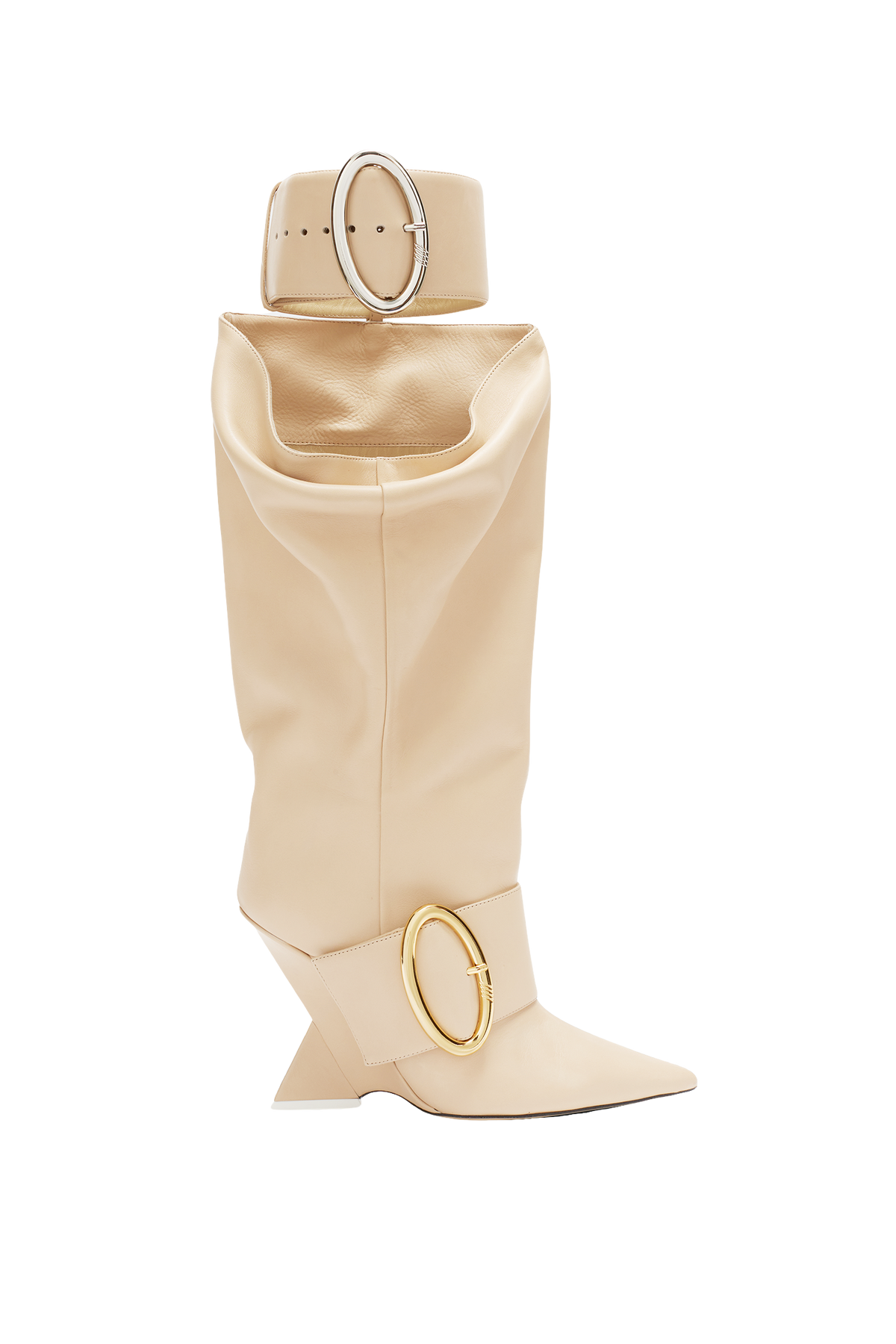 Dada slouchy boot 105mm - Ivory