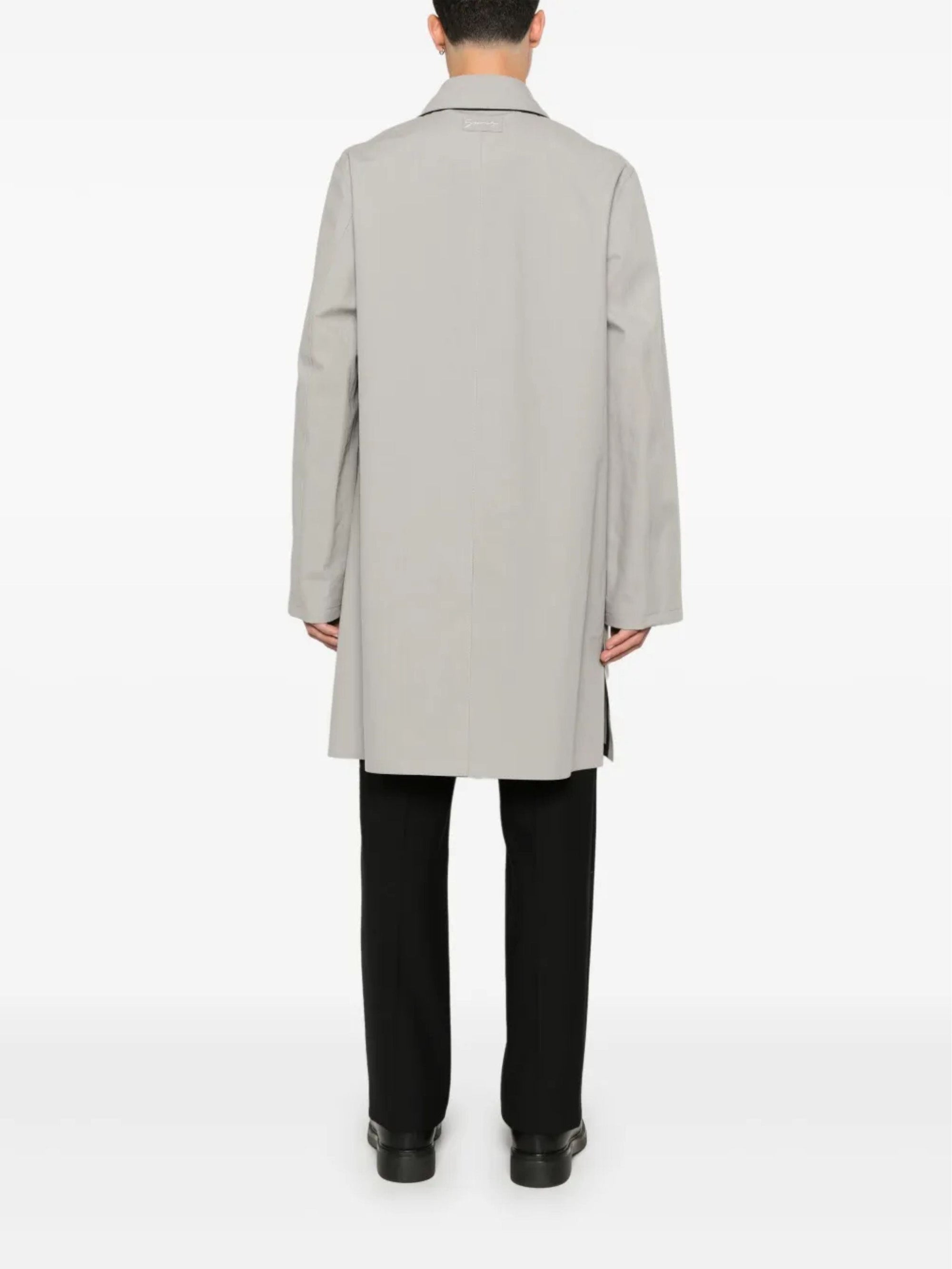 TRENCH COAT WITH BONDED SEAM TAPES