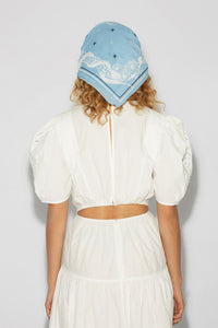 Robe longue Kay Smile en coton - Blanc