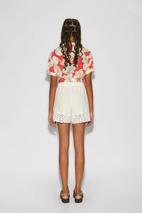 Short Barth Smile - Blanc