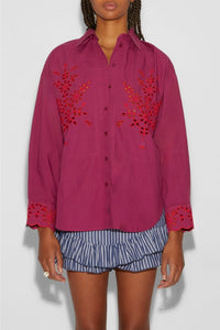 Chemise Gianni Smile - Bougainvillier