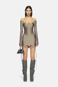 Lyna mini dress - Military