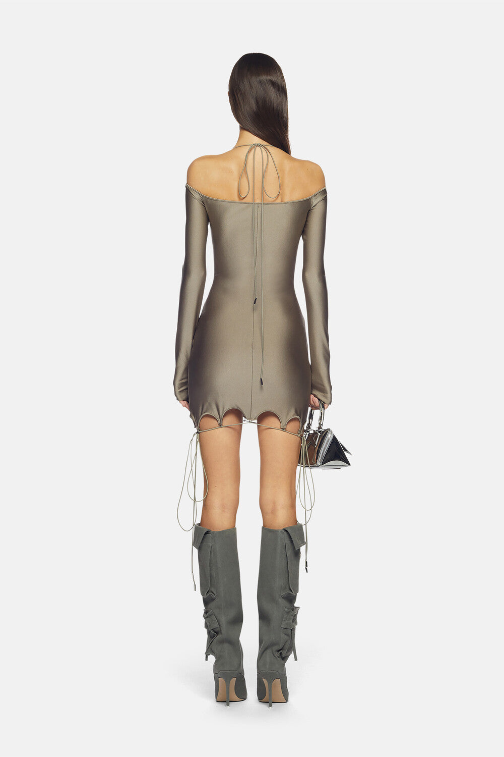 Lyna mini dress - Military