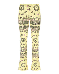 Pantalon long en lycra imprimé - Banana & Black