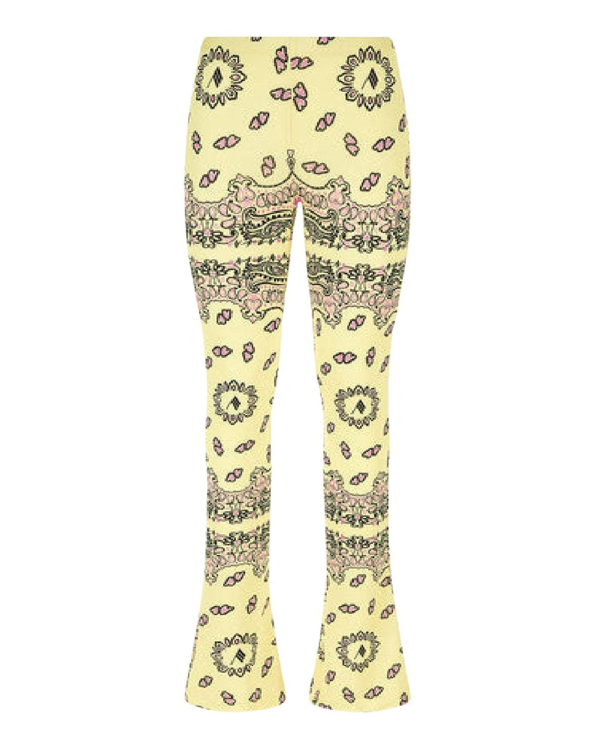 Pantalon long en lycra imprimé - Banana & Black