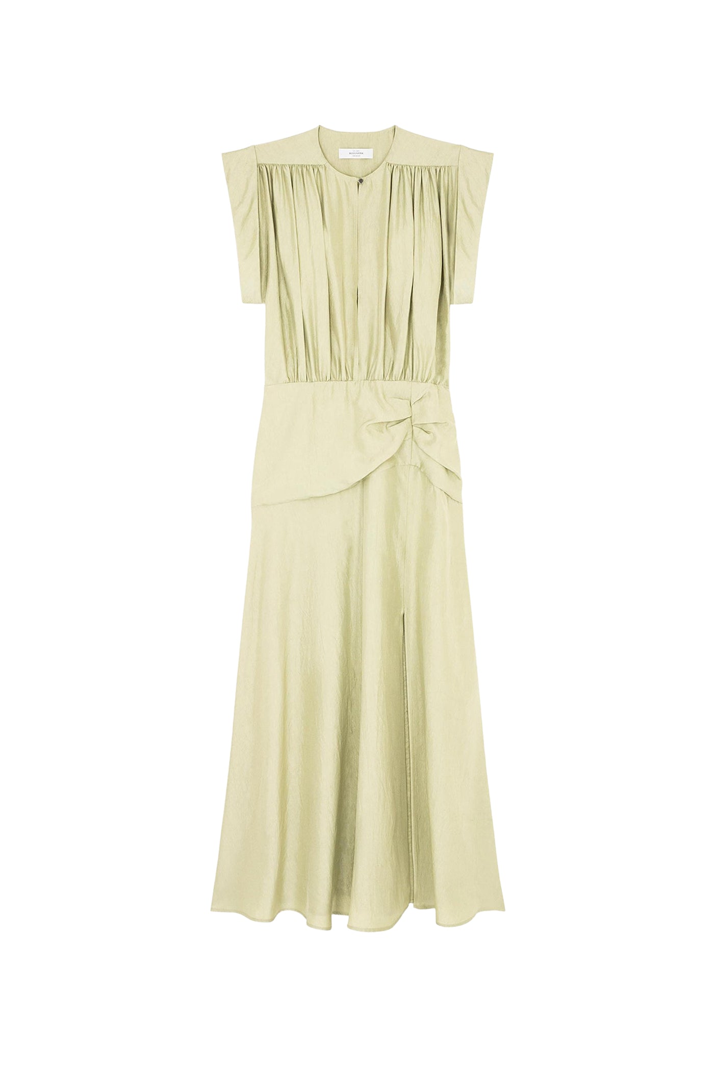 Robe longue River Moss - Tilleul