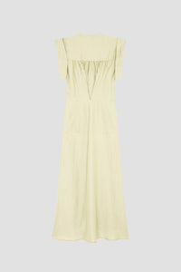 Robe longue River Moss - Tilleul