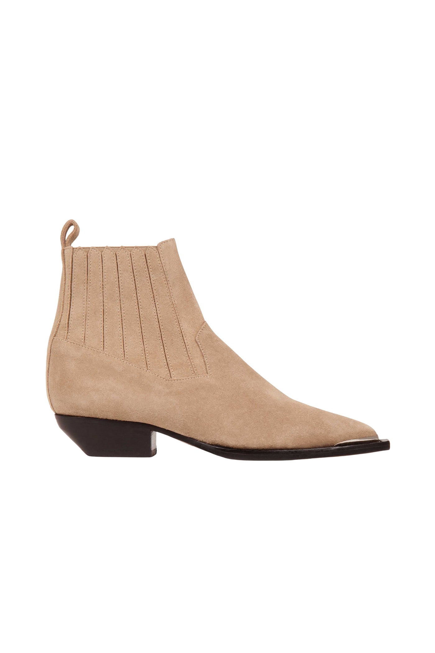 Bottines Georgia en cuir - Sable