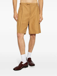 PLEATED FORMAL SHORT