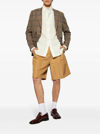 PLEATED FORMAL SHORT