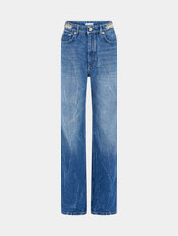 Signature jeans with 1969 metal discs