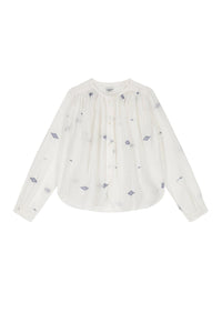 Blouse Enfant Cigar - Blue Diamonds