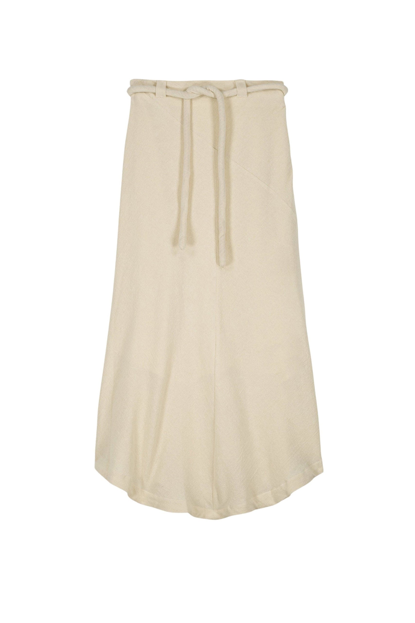 Jupe Rue coupe asymétrique - Off White