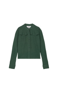 Blouse Chlo à manches longues - Green