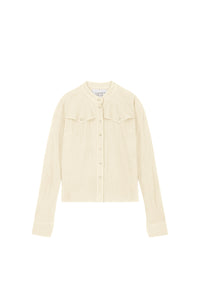 Blouse Chlo à manches longues - Yellow