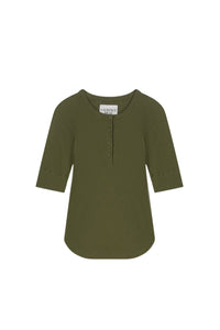 T-shirt Martin à manches mi-longues - Khaki