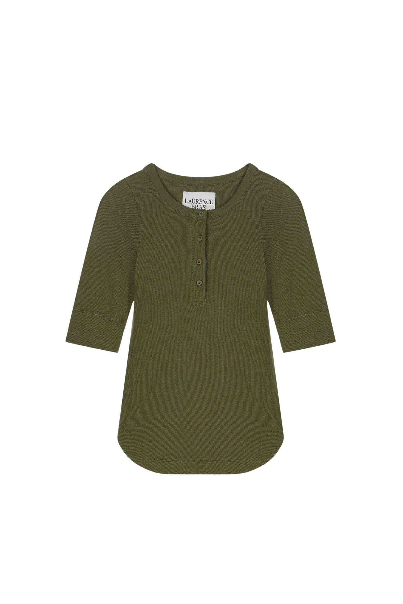 T-shirt Martin à manches mi-longues - Khaki