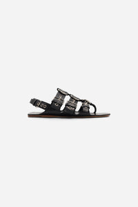 ZNOSTOCK_BLACK SHOES PISE - Black