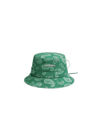The Gadjo Bucket Hat - Pop Green Paisley
