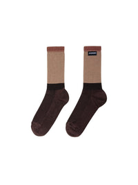 Chaussettes À L'envers - Light Brown