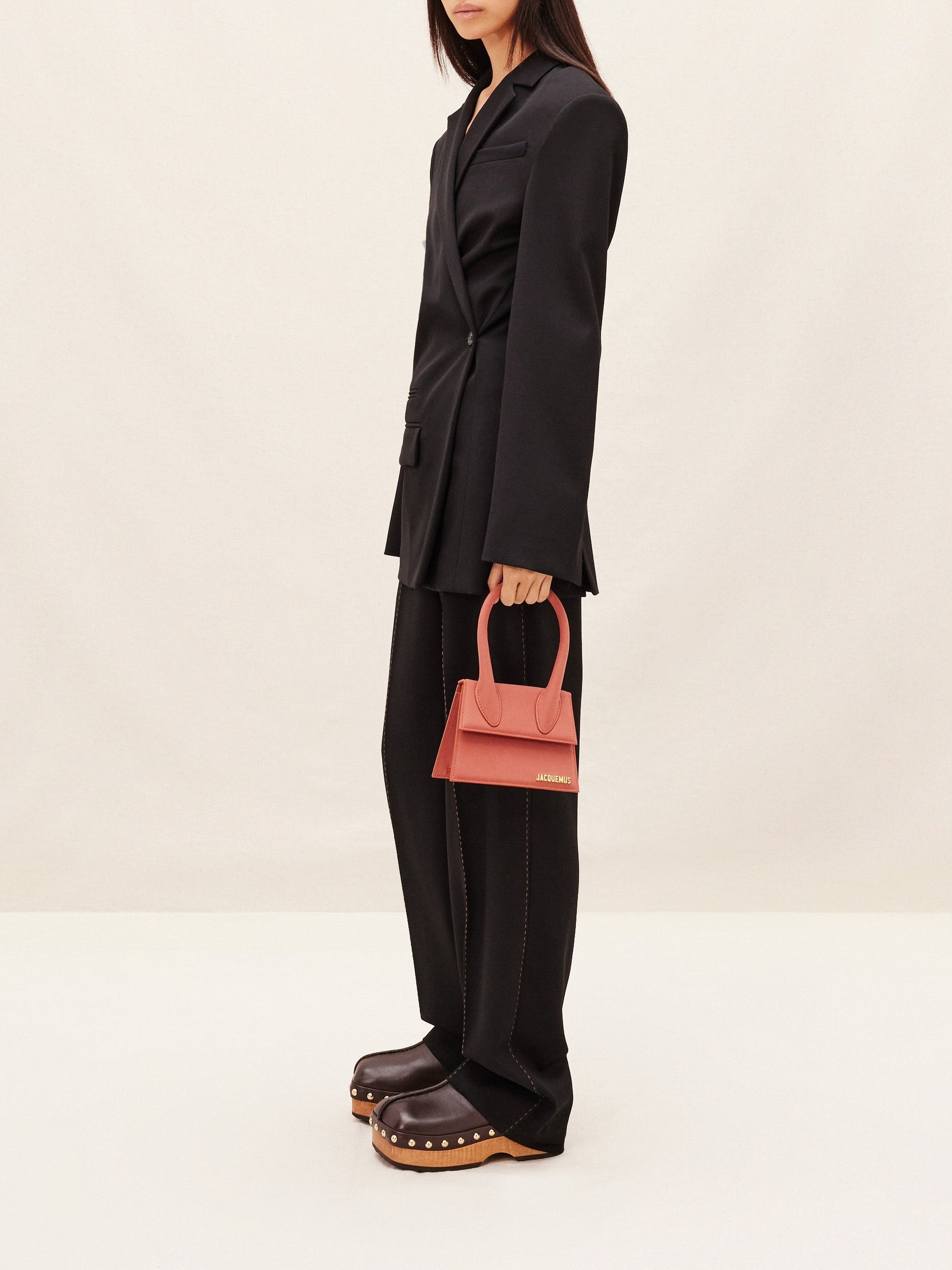 Sac Chiquito en cuir - Dark Red