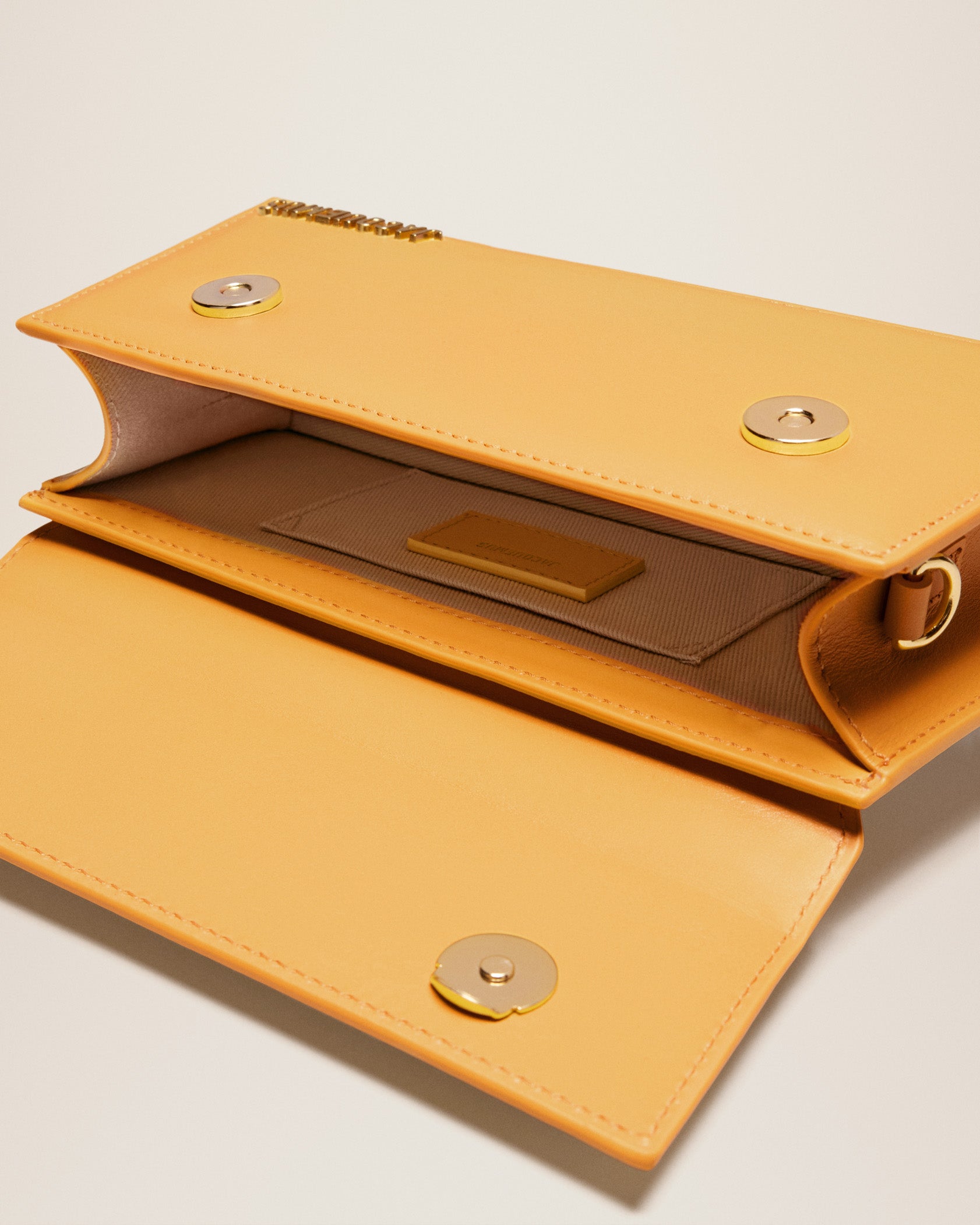 Sac long Chiquito en cuir - Dark Yellow