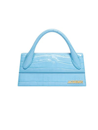 Sac long Chiquito en cuir - Blue