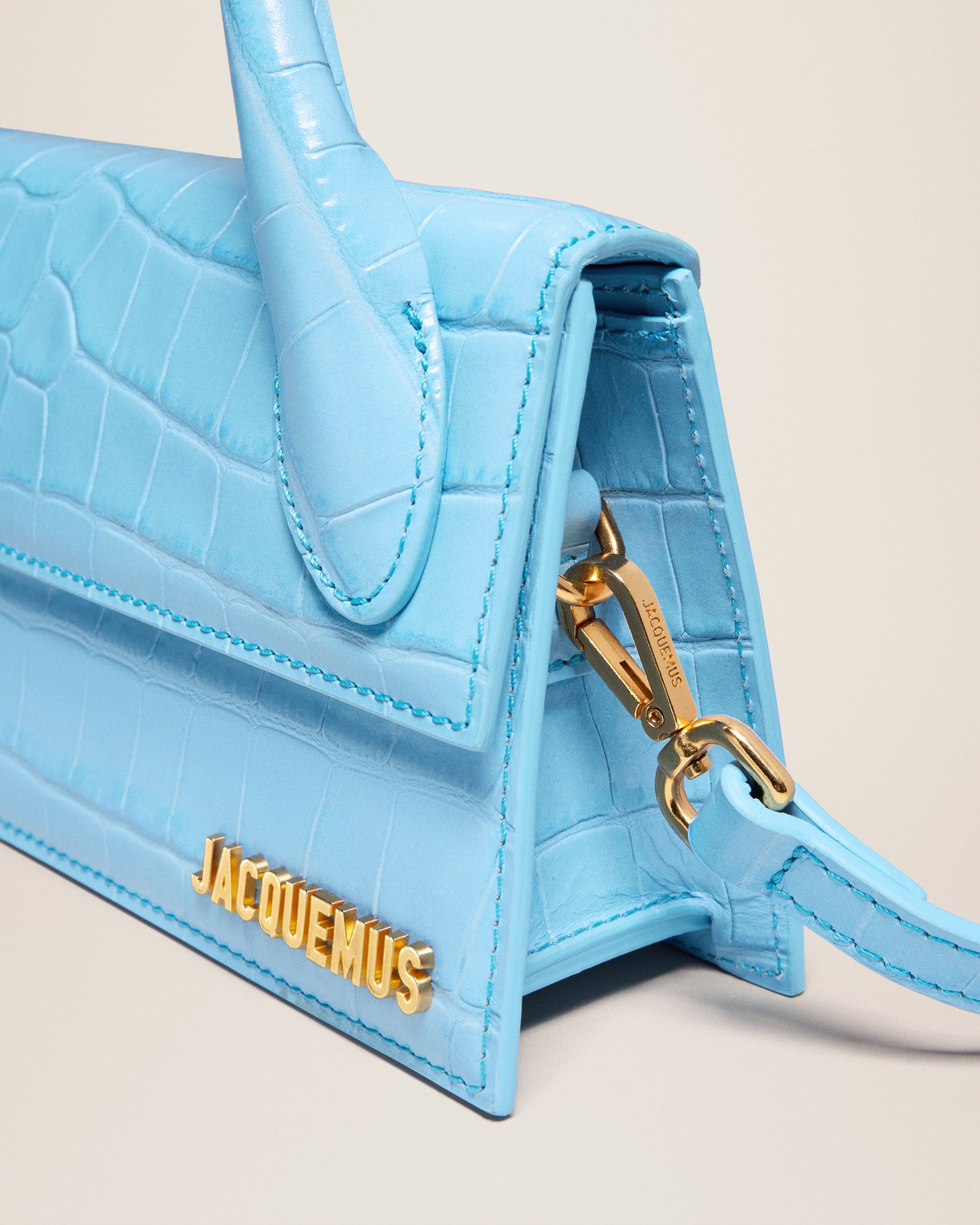 Sac long Chiquito en cuir - Blue