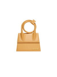 Sac Chiquito Nœud en cuir - Dark Yellow