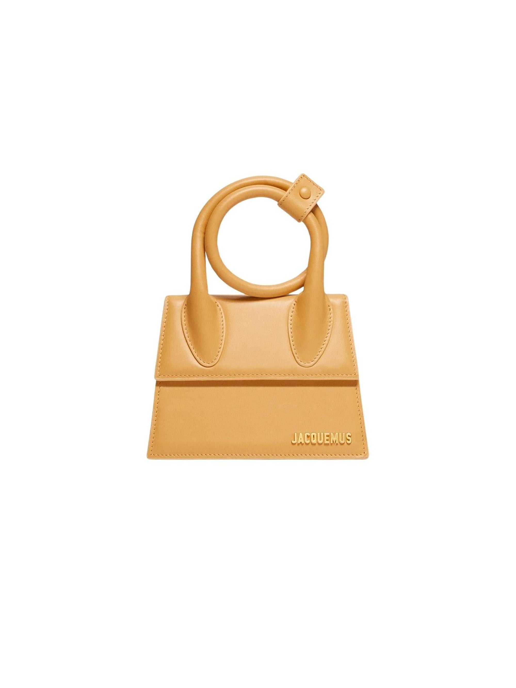 Sac Chiquito Nœud en cuir - Dark Yellow