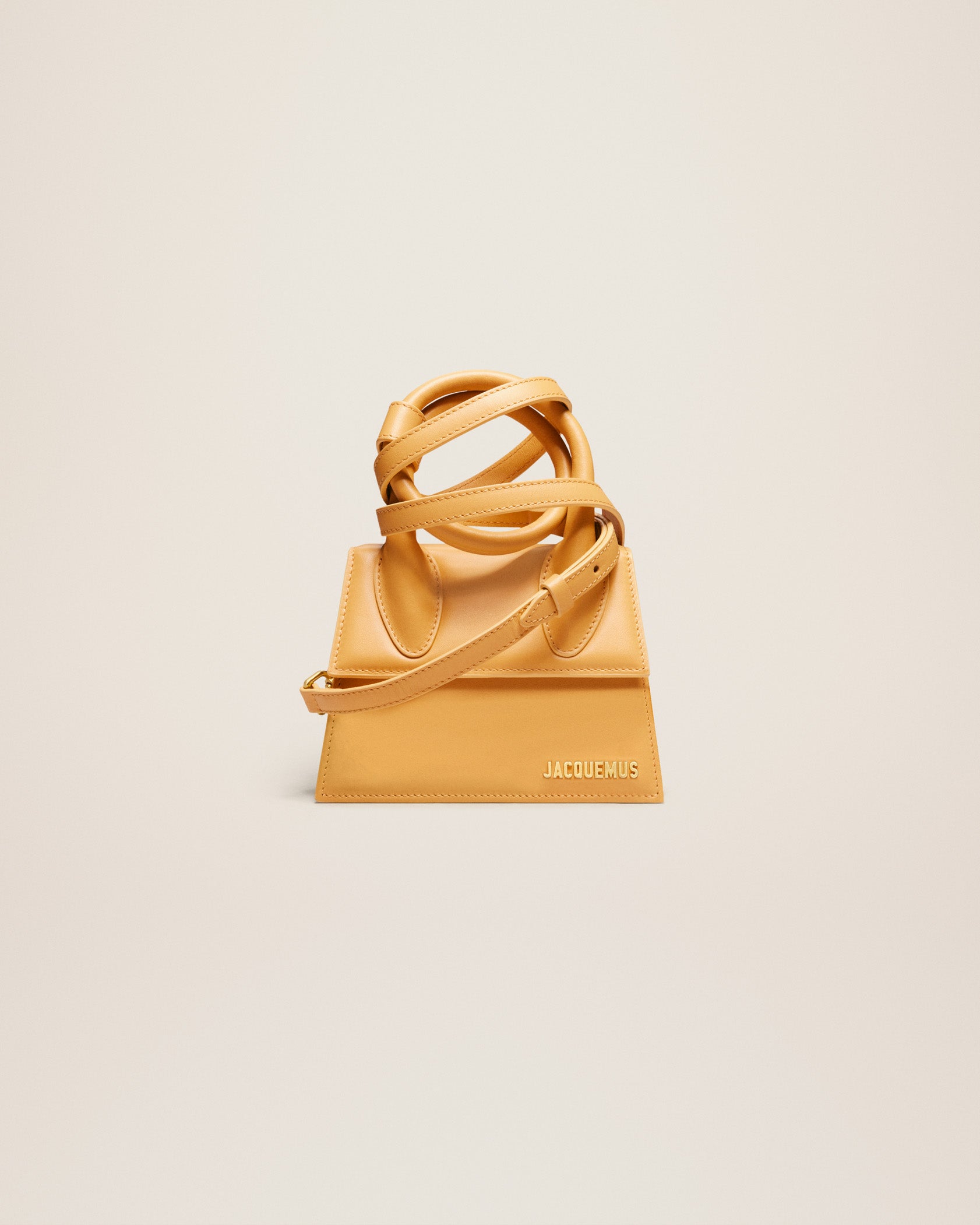 Sac Chiquito Nœud en cuir - Dark Yellow