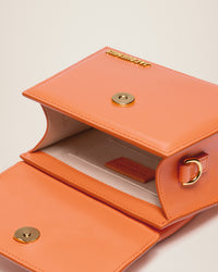 Sac Chiquito Nœud en cuir - Orange