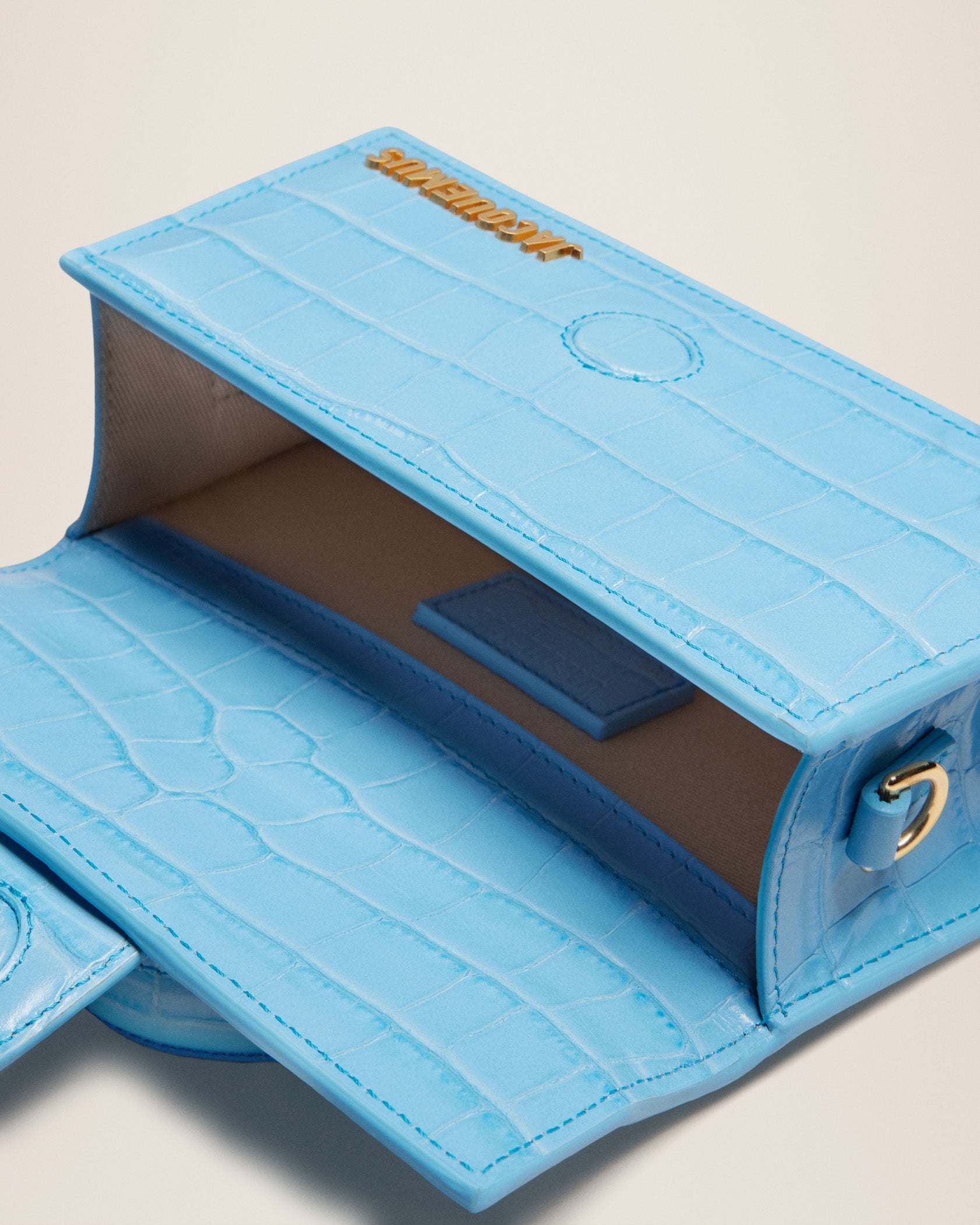 Sac Bambino en cuir - Blue