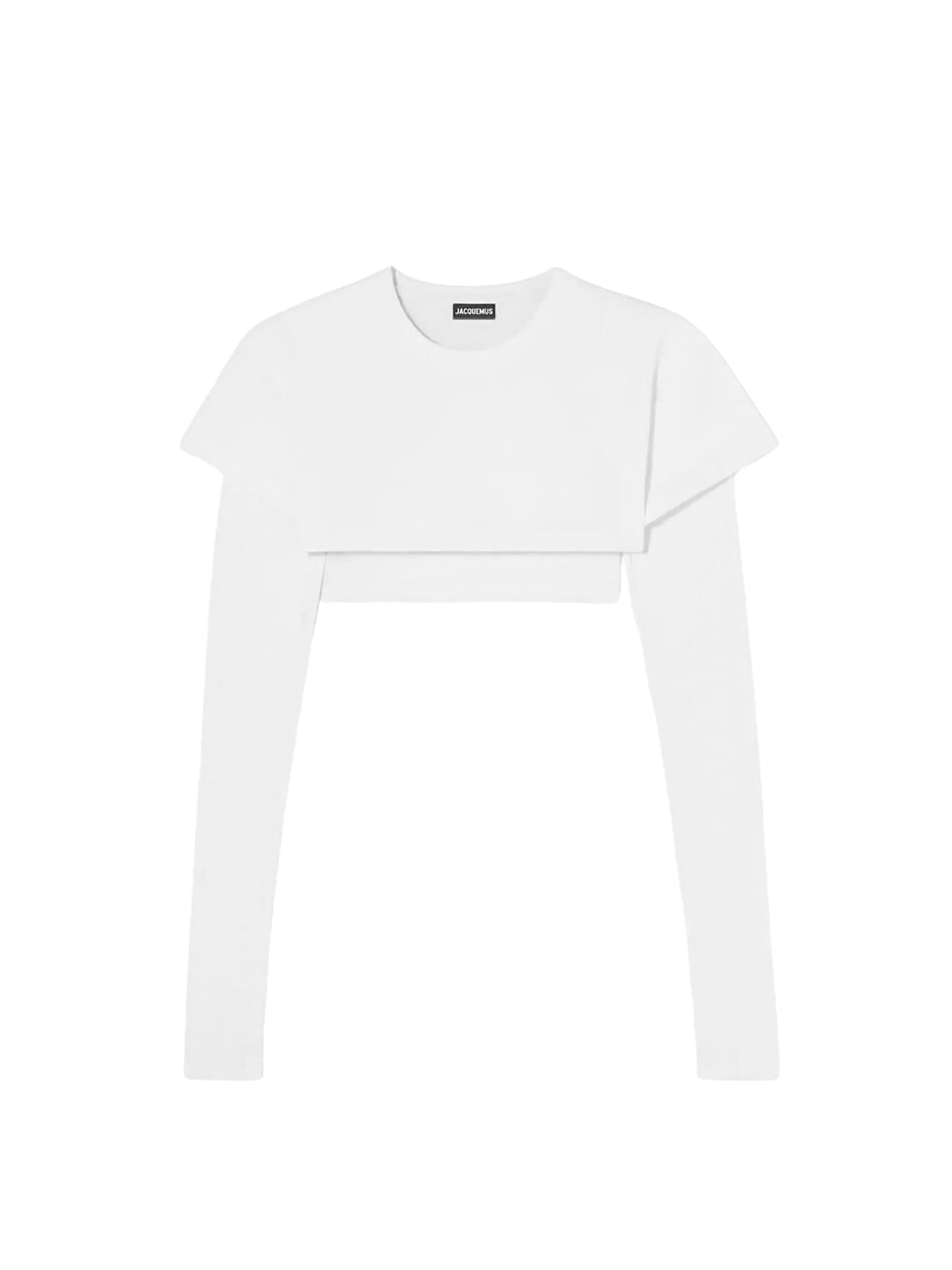 WHITE LE DOUBLE TSHIRT