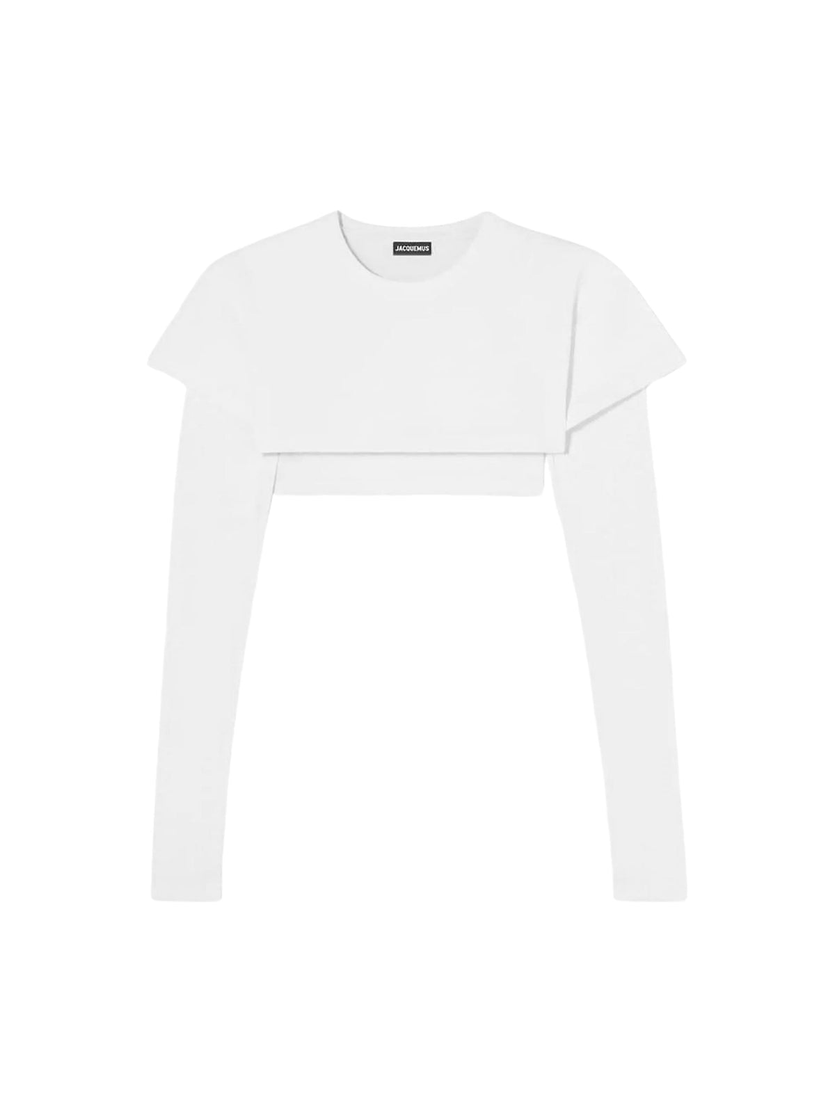 55€ / 14 sold //29 QTY / ST48%   T-shirt court à sûrpiqures - White