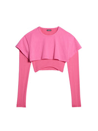 PINK LE DOUBLE TSHIRT